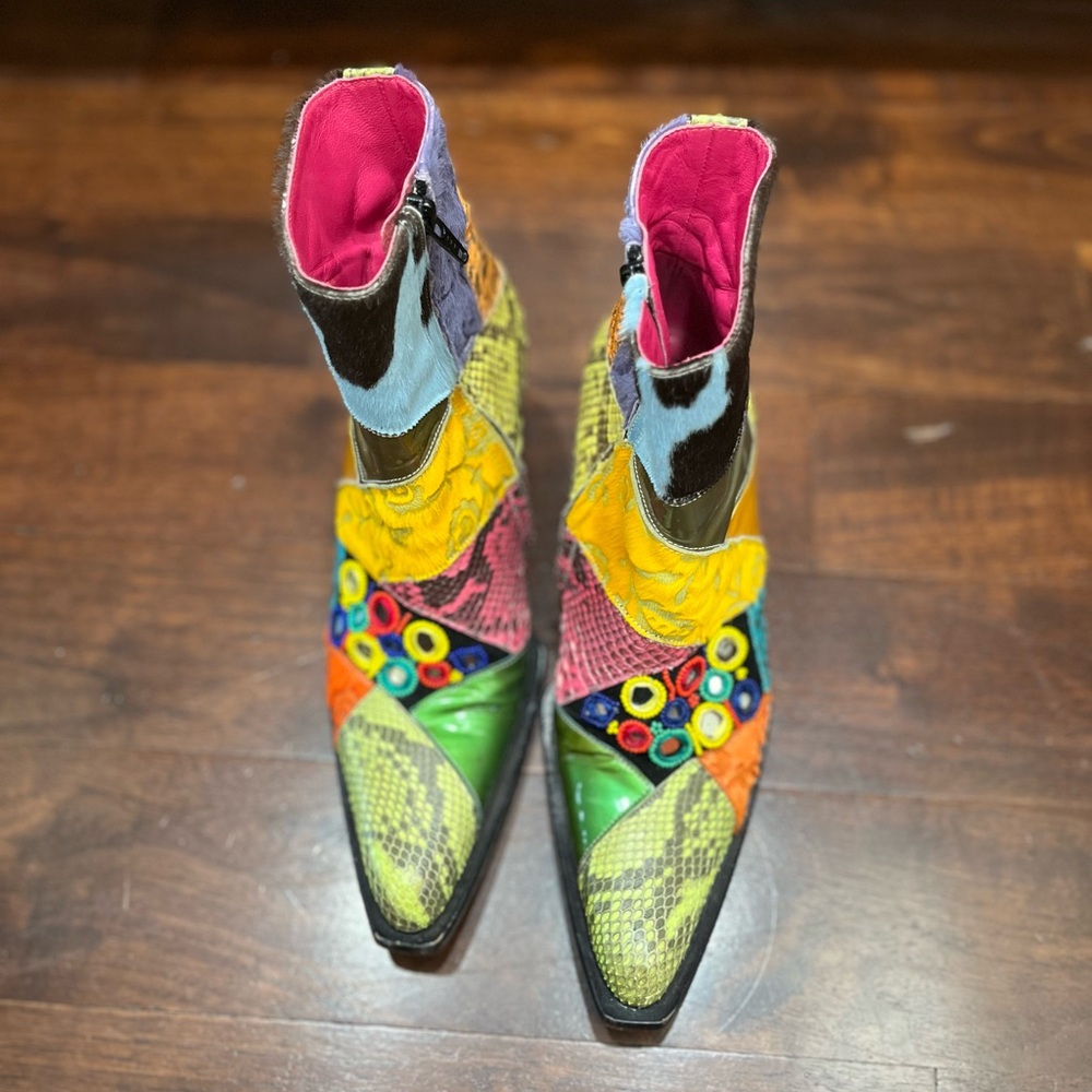 Colorful Western Boots - Picture 6 of 9